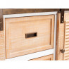 Koupelnová sada Nara - borovice + MDF Nara Koupelnové skříňky MHA22800W