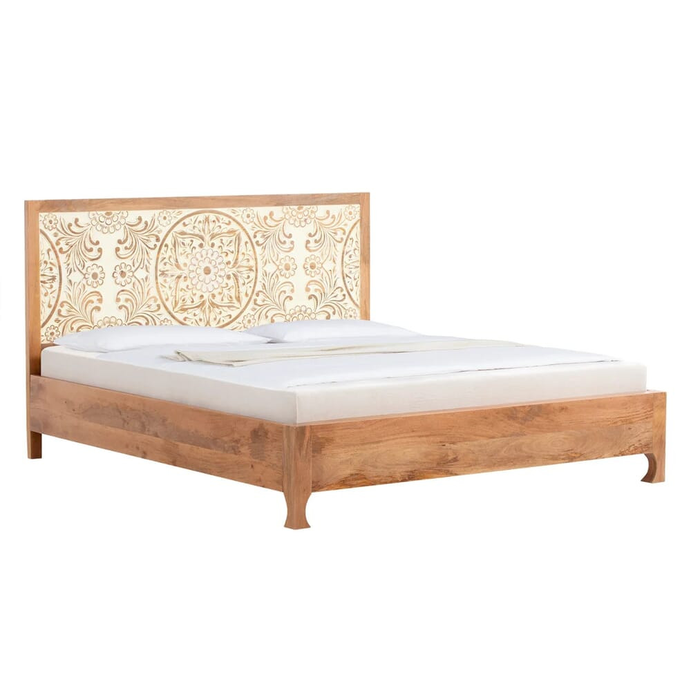 Postel Sweet 180x200 - mangové dřevo VÝPRODEJ Sweet - Postele MHA22440