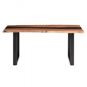 Jídelní stůl Black River 170x90 masiv akát VÝPRODEJ  Jídelní stoly MH1461W