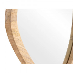 Asymetrické zrcadlo masiv mango Sweet VÝPRODEJ Sweet - Koupelnová zrcadla A2338