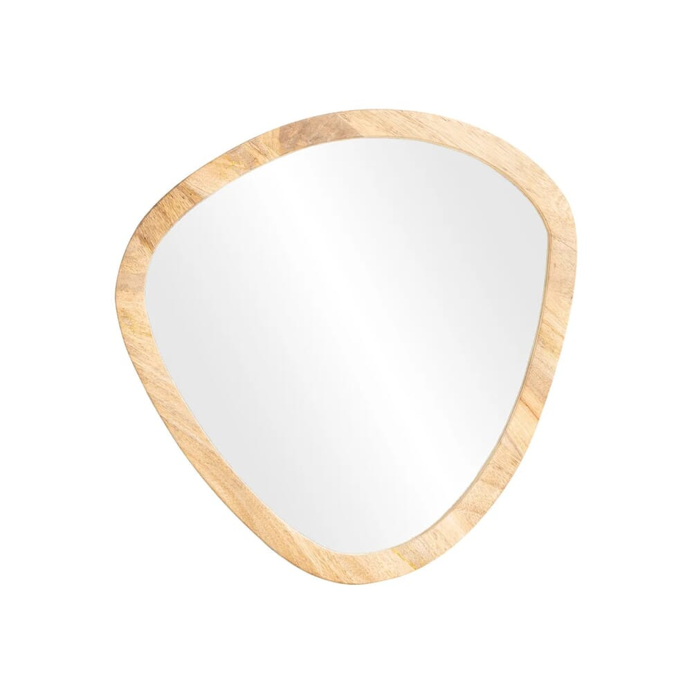 Asymetrické zrcadlo masiv mango Sweet VÝPRODEJ Sweet - Koupelnová zrcadla A2338