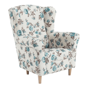 Křeslo ušák KARL, látka rose  Místnosti MH109533W