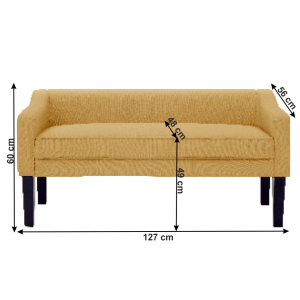 Lavice FIRAN, žlutá  Místnosti MH280884W