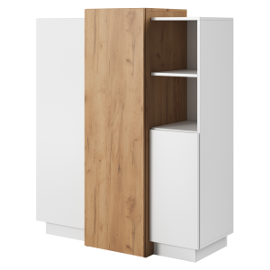 TRIO KOMODA 3D BIELA/DUB...