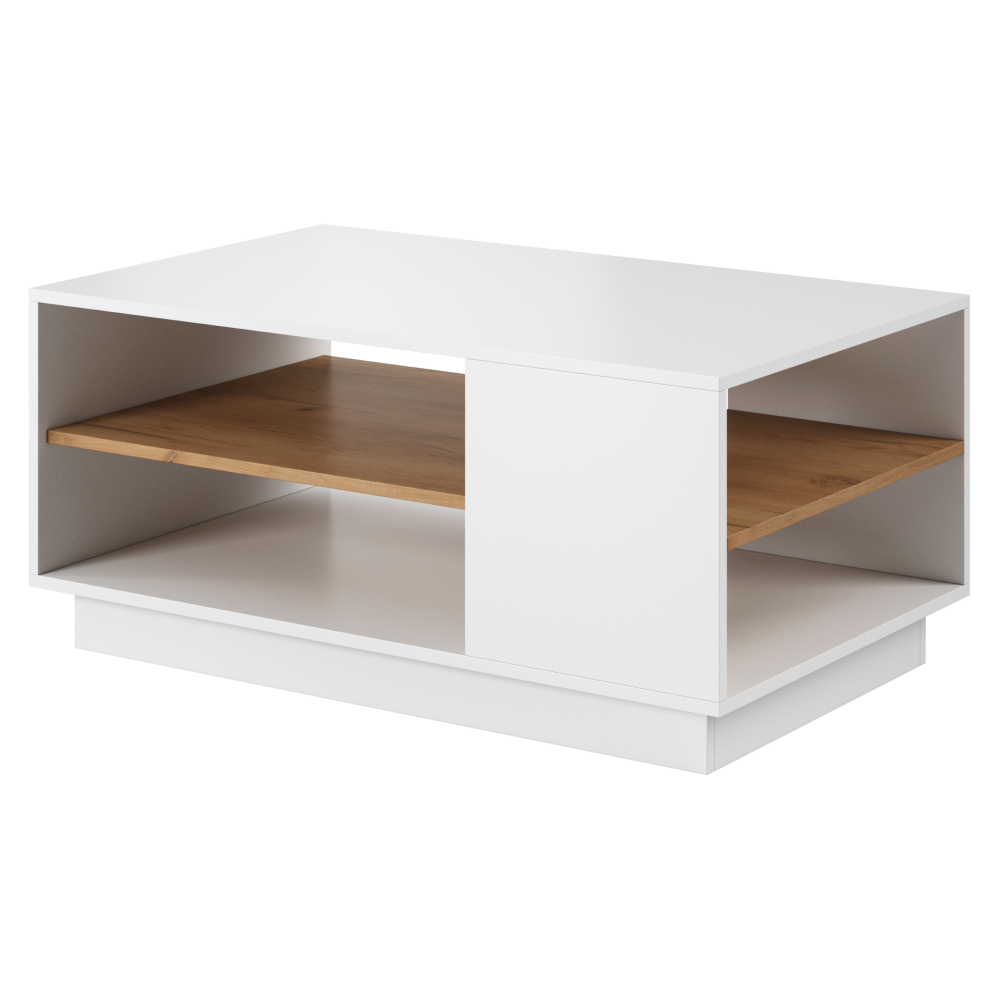 Konferenční stolek TRIBUTE - bíla/dub zlatý  Obývací pokoj MH302298W