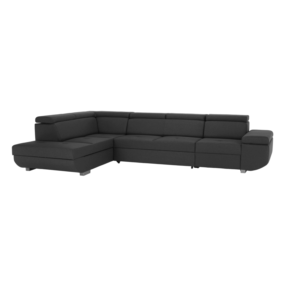 Sedací souprava STARK - tmavě šedá, levá  Místnosti MH303409W