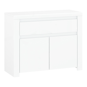 Komoda LILIA, bílý lesk  Místnosti MH303544W