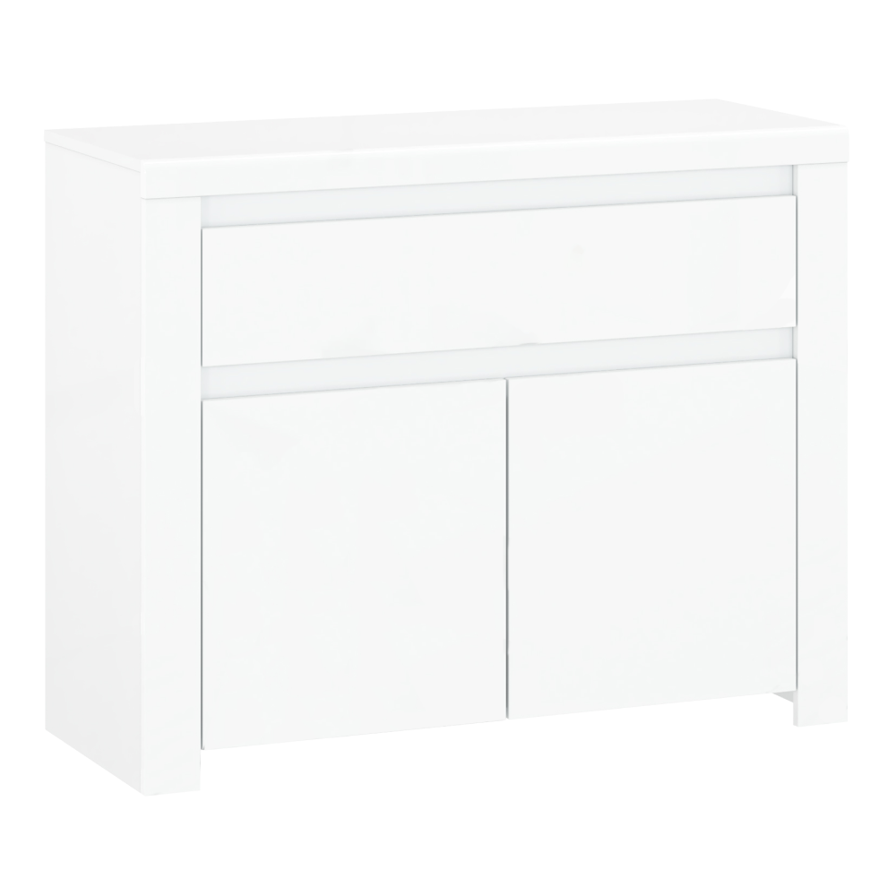 Komoda LILIA, bílý lesk  Místnosti MH303544W