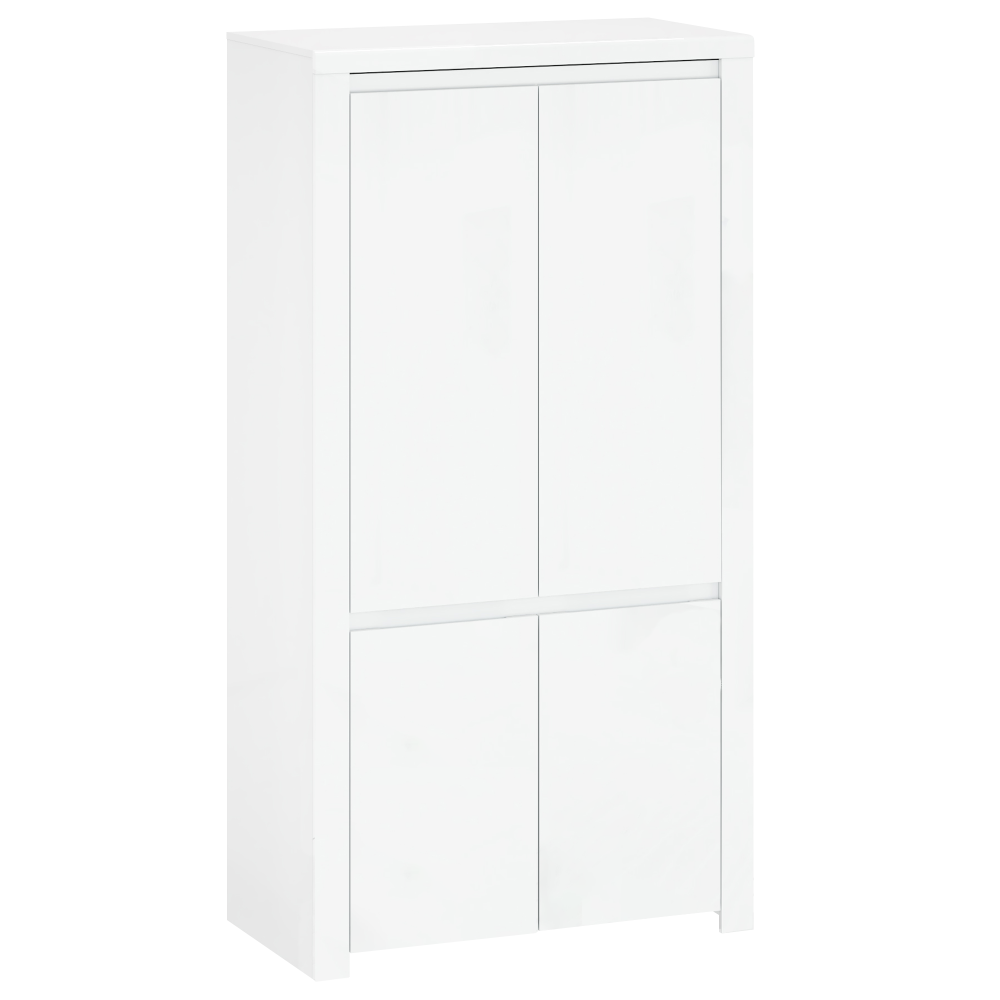 Skříň LILIA - bílý lesk  Ložnice MH303555W