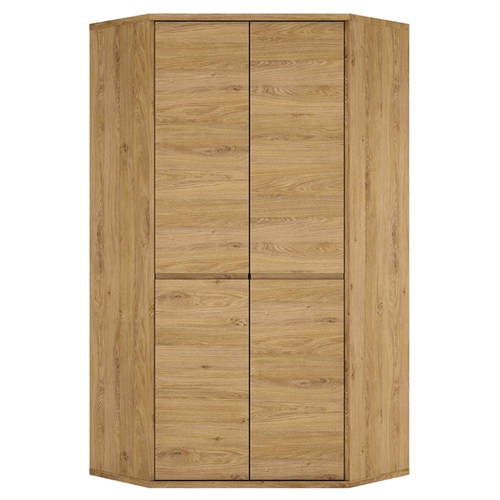 Rohová skříň SHELLA, dub  Místnosti MH303729W