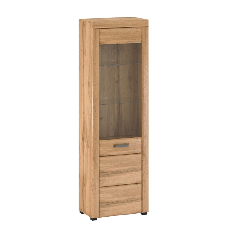 Vysoká vitrína KISS - dub  Místnosti MH303798W