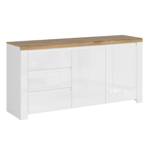 VILGO 2 KOMODA 2D3S BIELA...