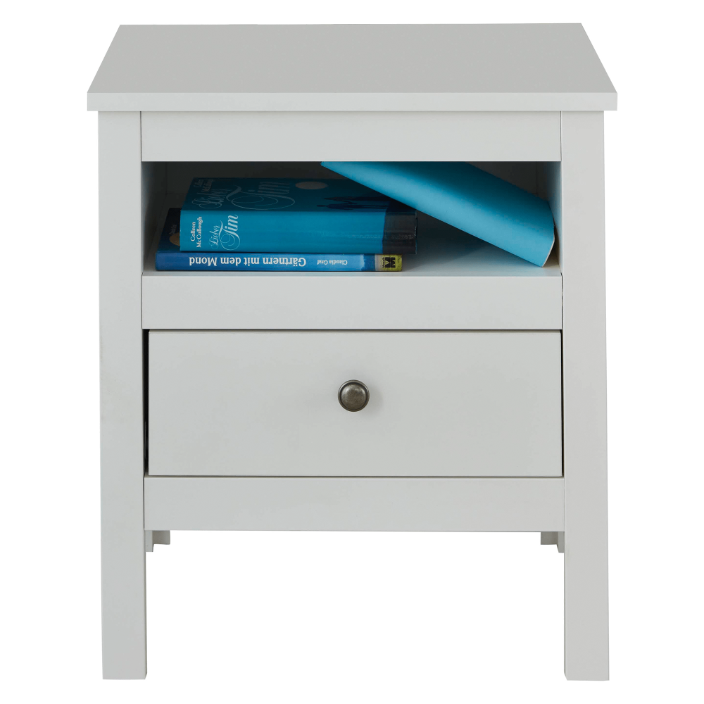 Noční stolek OLIVIA - bílá  Místnosti MH352423W