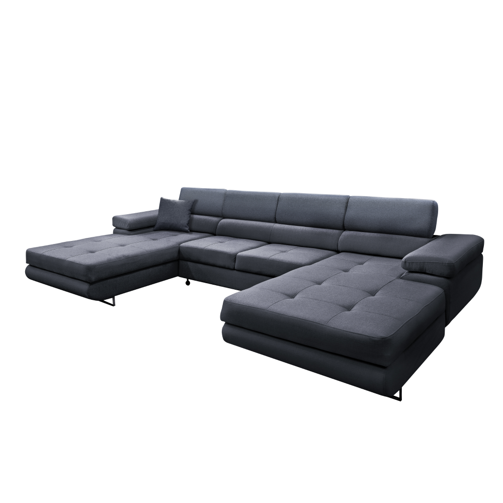 Univerzální sedací souprava AMARO, šedá  Místnosti MH362842W