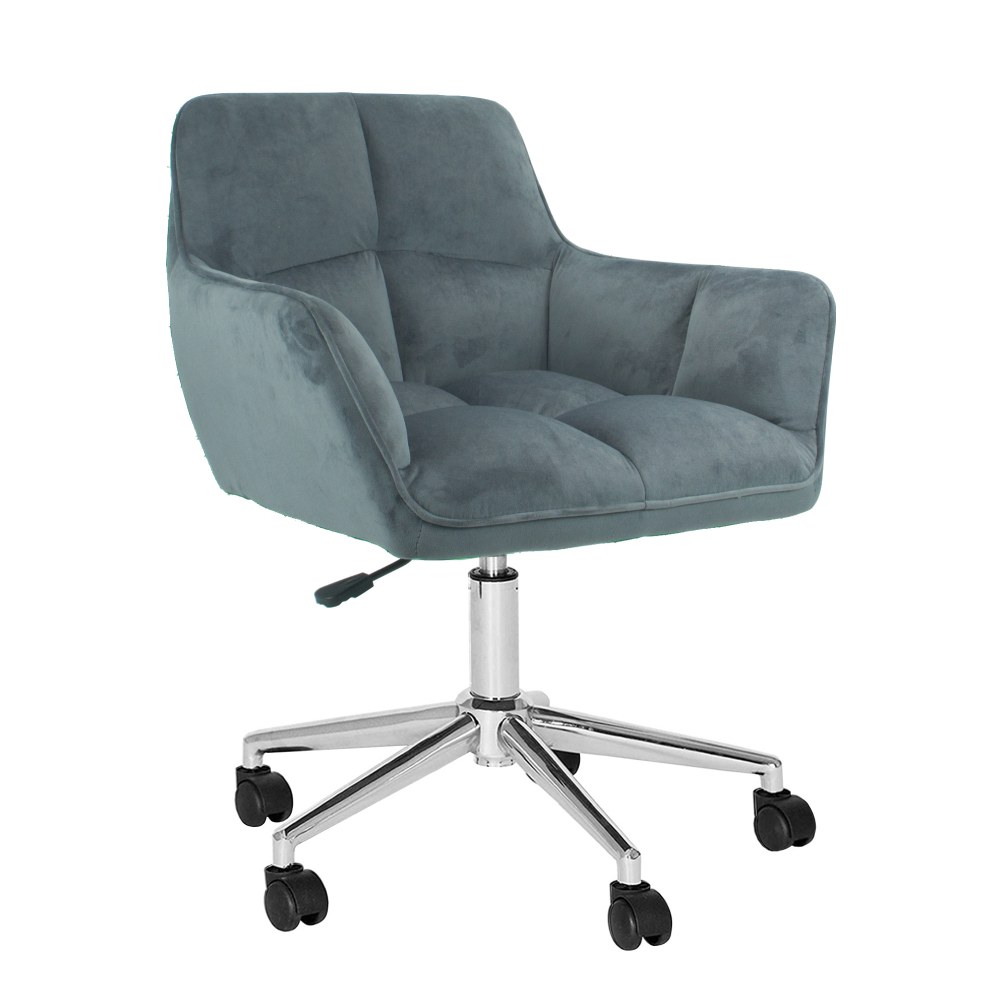 Kancelářské křeslo - šedý samet  Židle MH365596W