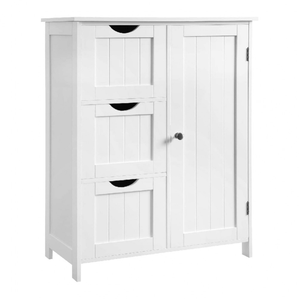 Koupelnová skříň VASAGLE - BBC49WT  Skladovky BBC49WT