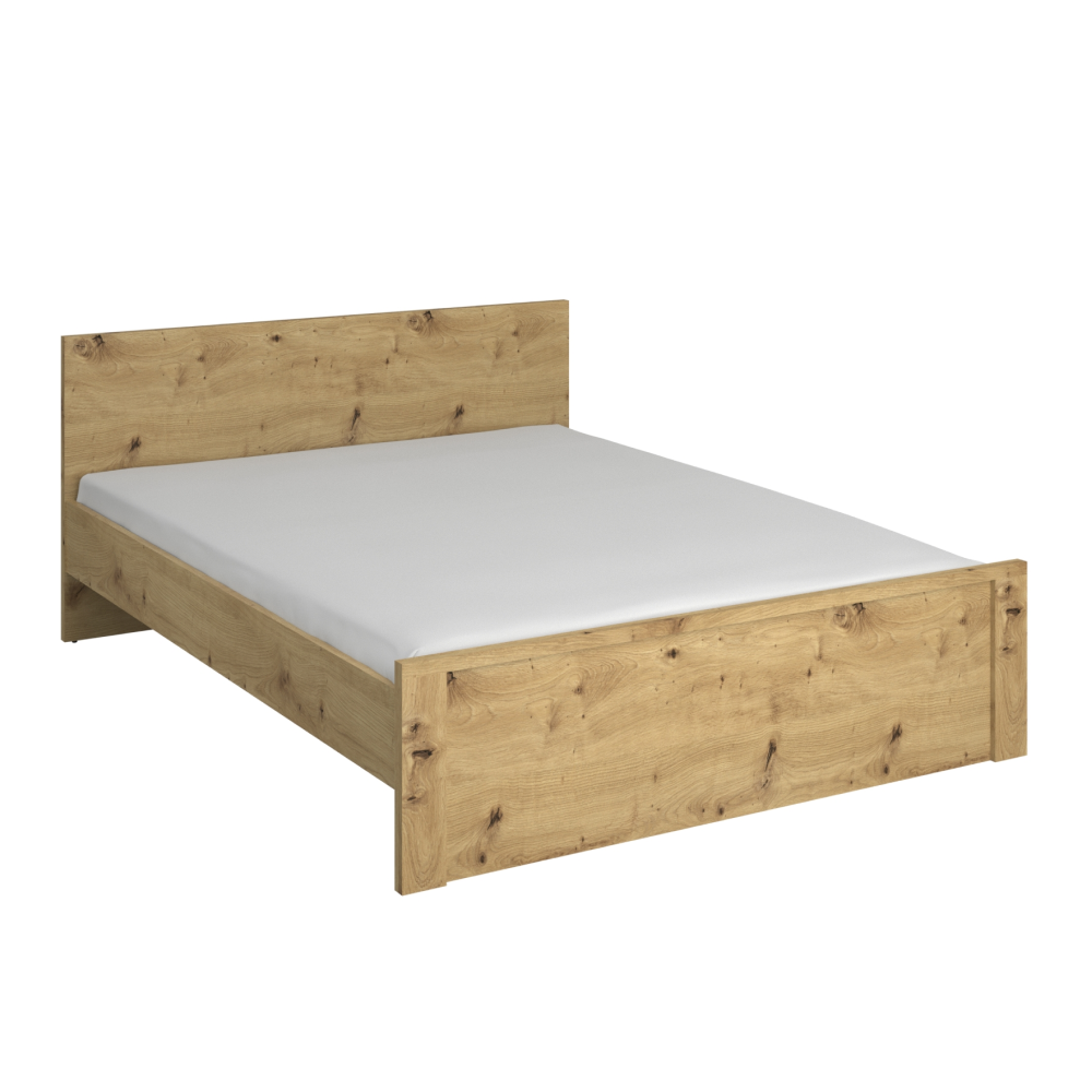 Postel Tyron 160x200 - dub přírodní  Místnosti MH374724W