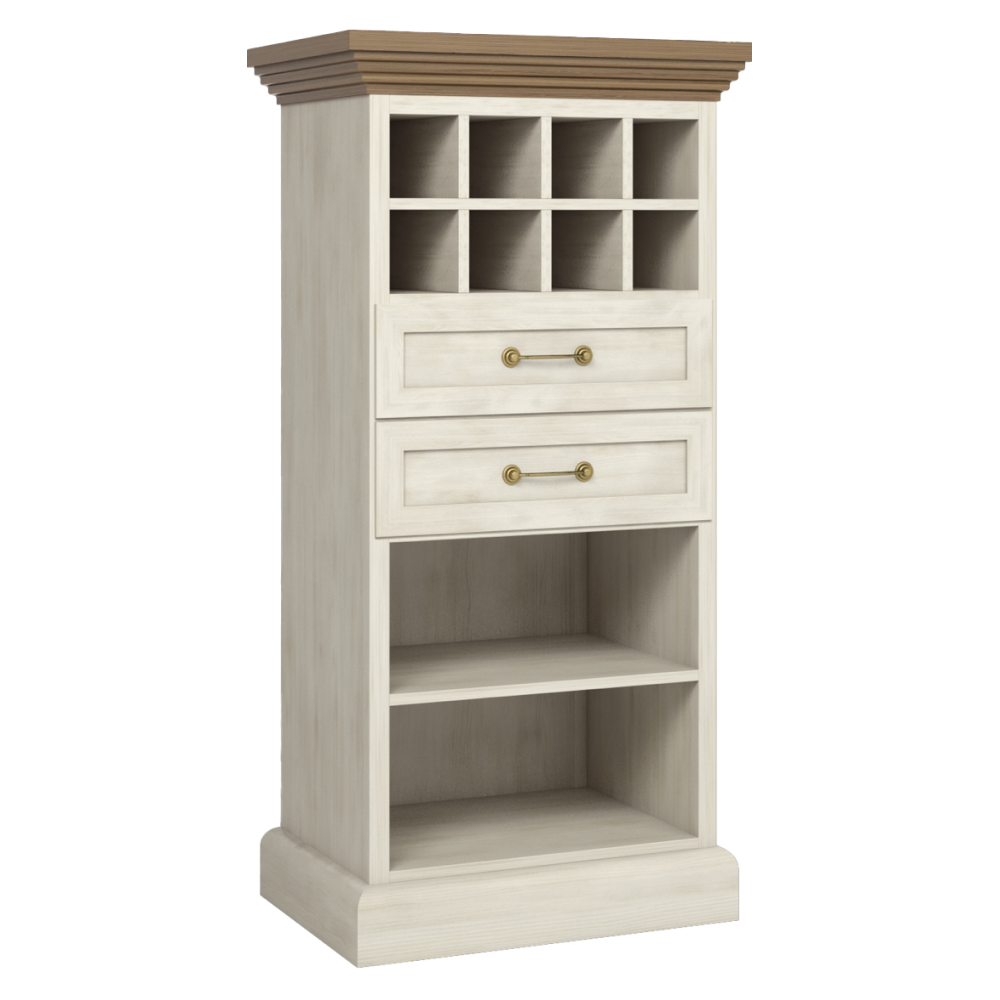 Komoda SIVA - nordická/dub divoký  Místnosti MH381450W