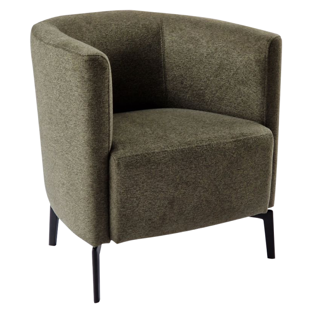 Designové křeslo CAPPI, zelená/černá  Sedací nábytek MH389170W