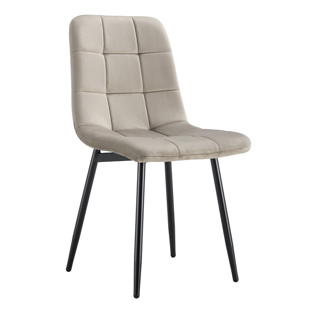 Židle RARE - šedohnědá, samet  Kuchyň a jídelna MH391910W