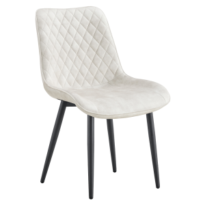 Jídelní židle ZAYN - krémová/černá  Kuchyň a jídelna MH392030W