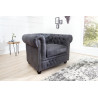 Pohovka CHESTERFIELD 1M GREY Chesterfield Křesla 37389