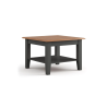 Konferenční stolek Belluno Elegante, malý, dekor šedá-zlatý dub, masiv, borovice Belluno Elegante Konferenční stolky MHPL059GP