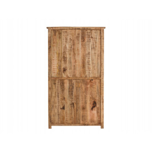 Masivní vitrína Malawi - mangové dřevo VÝPRODEJ  Vitríny MH1479W