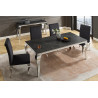 Jídelní stůl MODERN BAROCCO 180 CM chrom slinutý kámen Modern Barock Jídelní stoly 44366