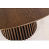 Kulatý Jídelní stůl VALHALLA WOOD 140cm dub  Jídelní stoly 44091