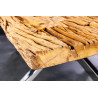 Jídelní stůl BARRACUDA 220 CM sklo/masiv teak  Jídelní stoly 43625
