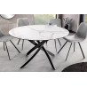 Kulatý jídelní stůl ALPINE WHITE 120 CM keramika  Jídelní stoly 44230