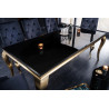 Jídelní stůl MODERN BAROCCO GOLD 180cm černý  Jídelní stoly 42309