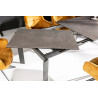 Jídelní stůl X7 ANTRACIT 180-240 CM keramika rozkládací  Jídelní stoly 41383