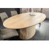 Jídelní stůl ART DECO 220cm ovál mango  Jídelní stoly 44563
