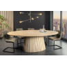 Jídelní stůl ART DECO 220cm ovál mango  Jídelní stoly 44563