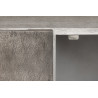 Vysoká komoda HURRICANE 120cm 3D akátové dřevo  Místnosti 44445