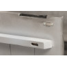 Vysoká komoda HURRICANE 120cm 3D akátové dřevo  Místnosti 44445