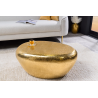 Konferenční stolek STONE 76 CM zlatý  Nábytek 44852