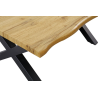 Konferenční stolek WILD 90 CM vzhled divoký dub  Nábytek 45081