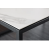 Konferenční stolek SYMBIOSE WHITE MRAMOR 100 CM keramika  Nábytek 6541089