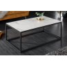 Konferenční stolek SYMBIOSE WHITE MRAMOR 100 CM keramika  Nábytek 6541089
