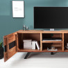 TV stolek Amazonas 160 cm masiv akácie  TV stolky a komody 38332