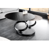 Konferenční stolek DANCING RINGS BLACK  Nábytek 44316