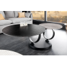 Konferenční stolek DANCING RINGS BLACK  Nábytek 44316