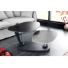Konferenční stolek MOVEMENT GREY 160 CM keramika otočný  Nábytek 44235