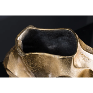 Váza LIQUID 30 CM zlatá  Doplňky a dekorace 44876