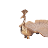Mísa WILDLIFE PEACOCK 40 CM zlatá  Doplňky a dekorace 44894