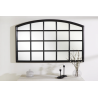 Zrcadlo PARIS 120 cm - černá  Zrcadla 43873