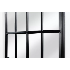 Luxusní zrcadlo CASTILLO 140 CM černé  Zrcadla 43631